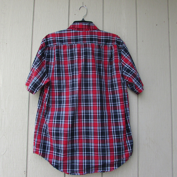 George Men's Short Sleeve Button down Casual Shirt - Picture 2 of 3